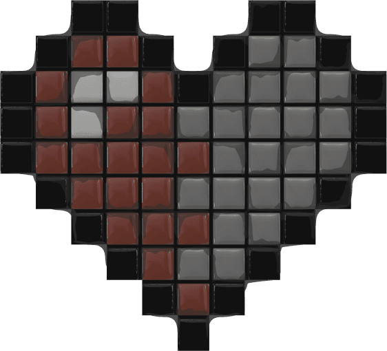Figure 9: mosaic surface after the grout has set and is ready for cleanup.